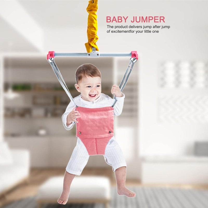 ويوبلز نطاط الباب | جهاز تمارين الأطفال نطاط الباب - نطاط باب للأطفال، نطاط باب للأطفال من عمر 6 إلى 24 شهرًا، الرضع، الأطفال الصغار - Image 3